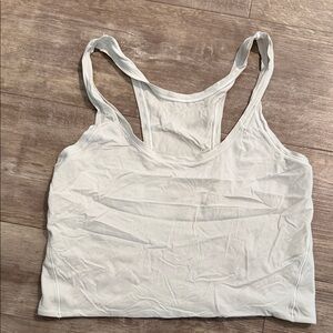 Lulu Women's White Tank Top